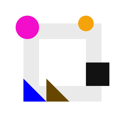 Abstrat shape representing design hygiene